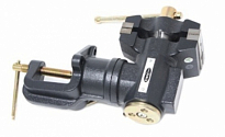 Тиски RF-32913122 настольные многофункциональные поворотные в двух плоскостях с наковальней 2.5"-63м